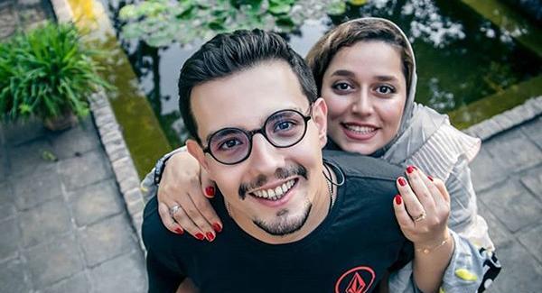عکس عروسی امیر کاظمی و همسرش