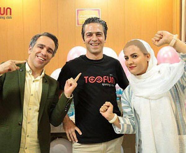 عکس امیر کربلایی زاده در لالایی