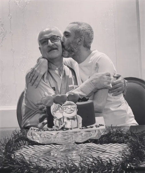 عکس مادر امیر مهدی ژوله
