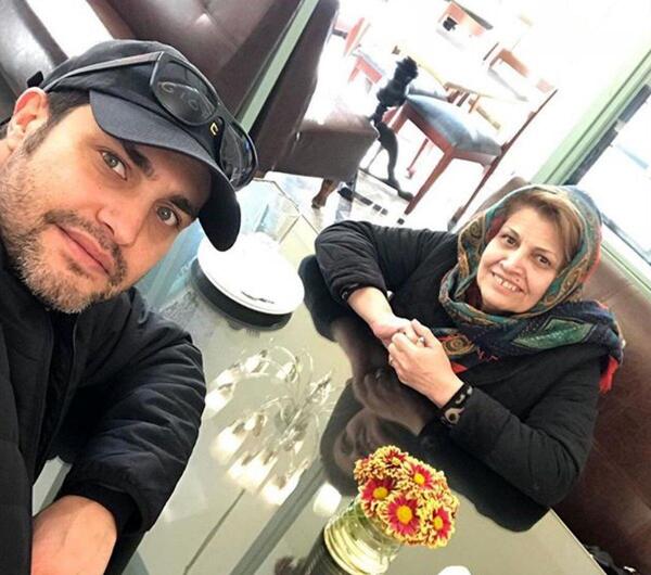 عکس امیرمحمد زند و همسرش