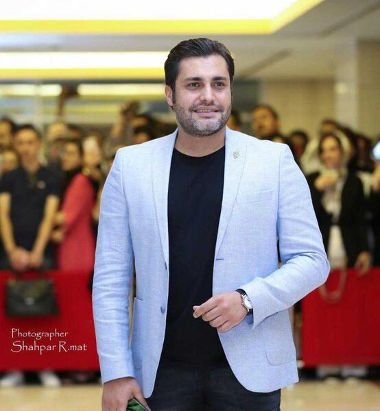 عکس امیر محمد زند با همسرش
