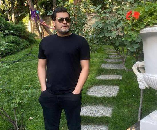 عکس امیر محمد زند با همسرش