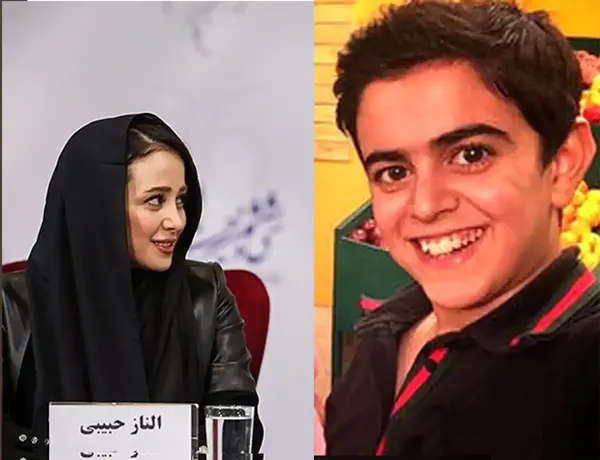 عکس امیرمحمد متقیان با همسرش
