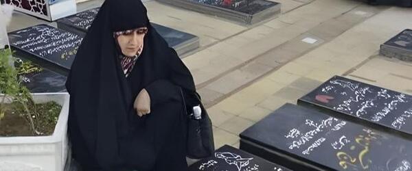 عکس فاطمه دهقان از شهدای کرمان
