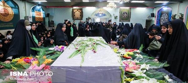 عکس شهیده فاطمه دهقانی مشهد