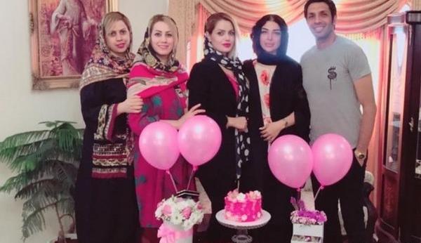 عکس امیرحسین میثاقی و همسرش