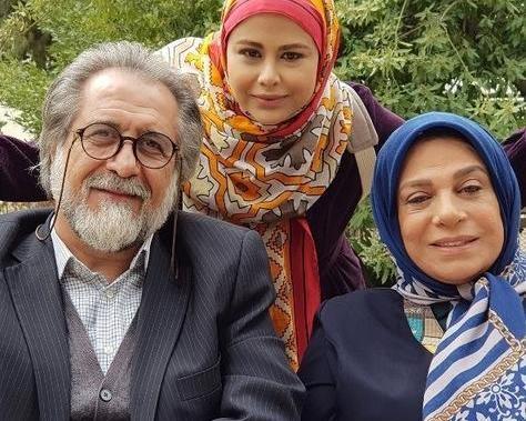 عکس امیرحسین زارع و همسرش