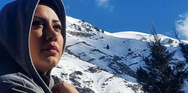 عکس مریم وطن پور و همسرش