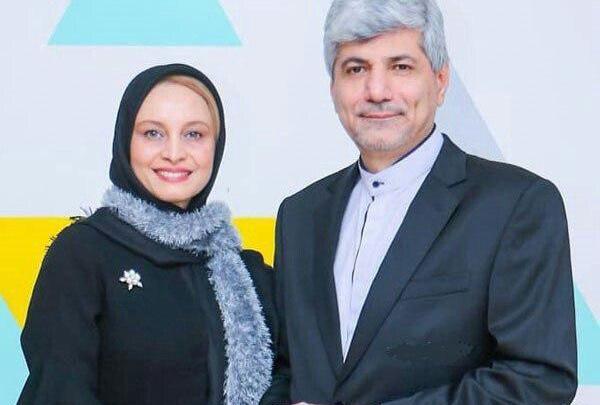 عکس مریم کاویانی با همسرش