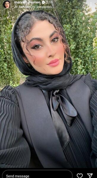 عکس مریم مومن بدون آرایش