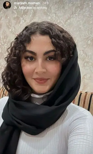 عکس مریم مومن بدون آرایش