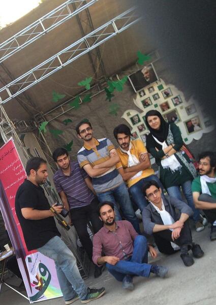 عکس مریم رجوی در دانشگاه شریف