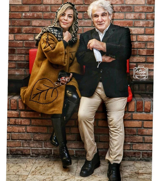 عکس مریم سعادت و همسرش