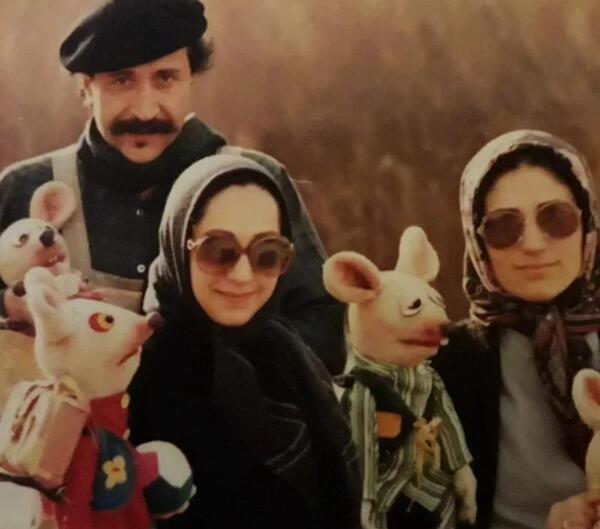 عکس مریم سعادت و همسرش