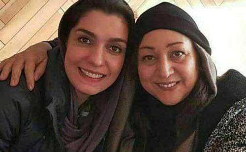 عکس مریم سعادت و همسرش