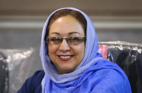 عکس مریم سعادت با همسرش