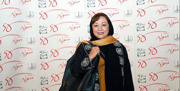 عکس مریم سعادت با همسرش