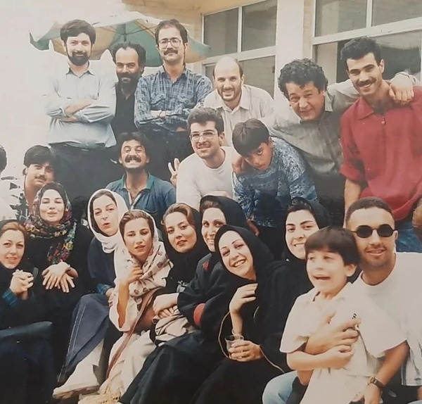 عکس مریم سعادت با همسرش