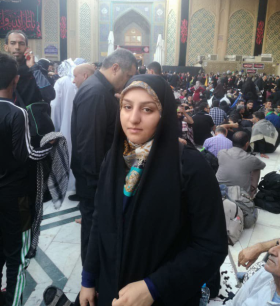عکس شهید مدافع سلامت مریم رحیمی