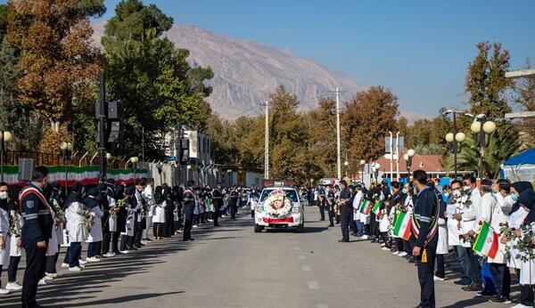 عکس شهید مدافع سلامت مریم رحیمی