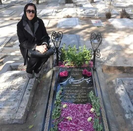 عکس مریم امیر جلالی وهمسرش