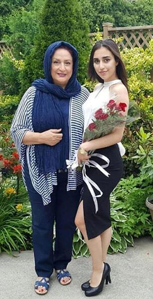 عکس مریم امیر جلالی وهمسرش
