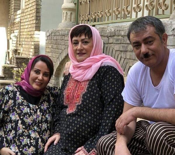 عکس مریم امیر جلالی وهمسرش