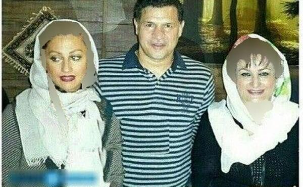 عکس مریم امیر جلالی وهمسرش