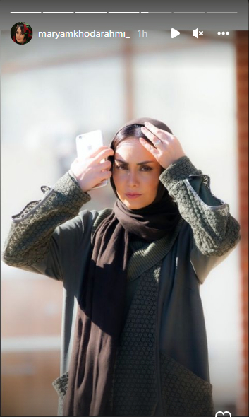 عکس بارداری مریم خدارحمی