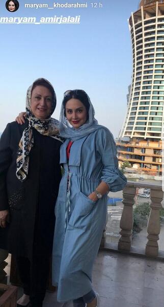 عکس پای مریم خدارحمی