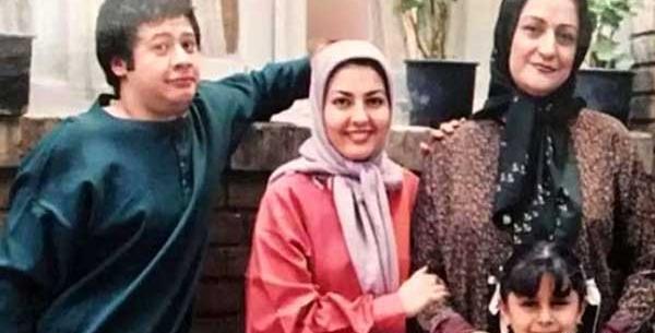 عکس مریم امیر جلالی و دامادش