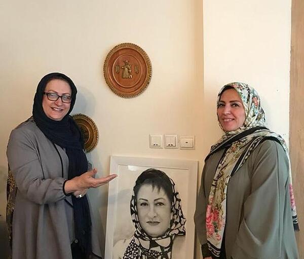 عکس جدید مریم امیر جلالی و همسرش