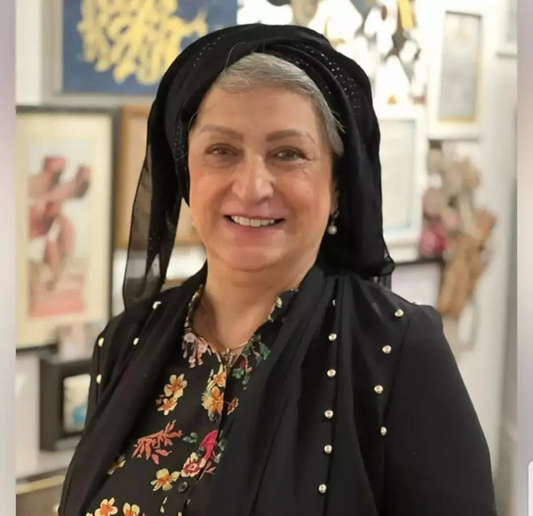 عکس مريم امير جلالي با همسرش