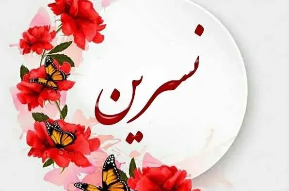 عکس نوشته تولد نسرین