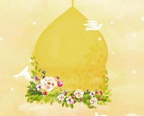 دانلود عکس نوشته تولد حضرت معصومه