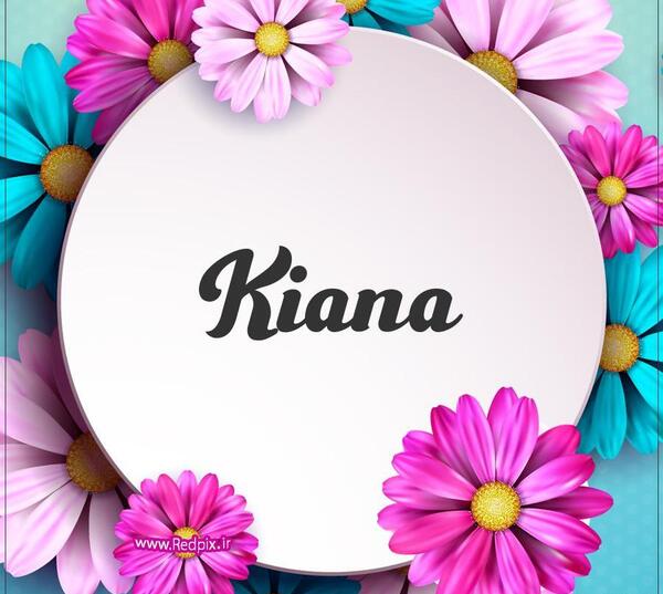 کیان به انگلیسی عکس نوشته