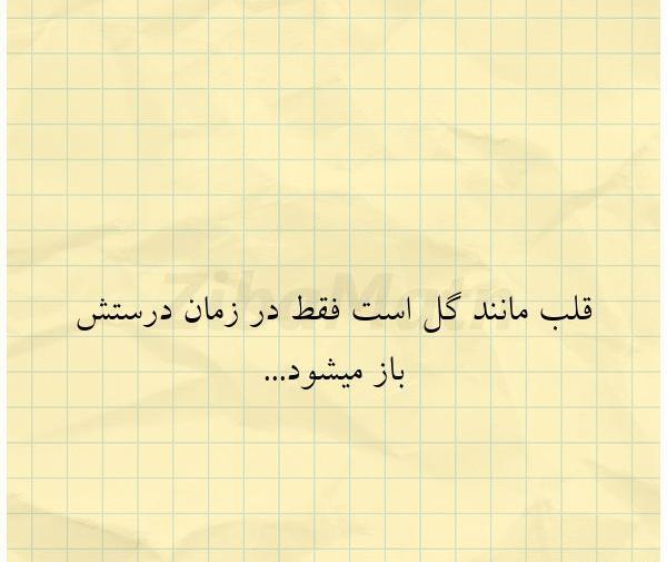 عکس نوشته گل و قلب