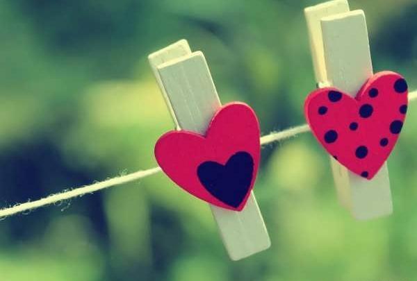 عکس قلب با نوشته عشق