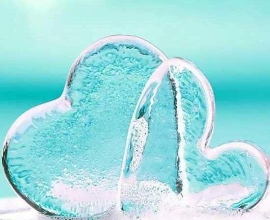 عکس قلب با نوشته برای پروفایل