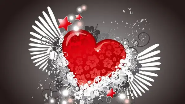 عکس قلب با نوشته برای پروفایل