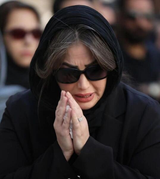 عکس غزل بدیعی همسر داوود نژاد