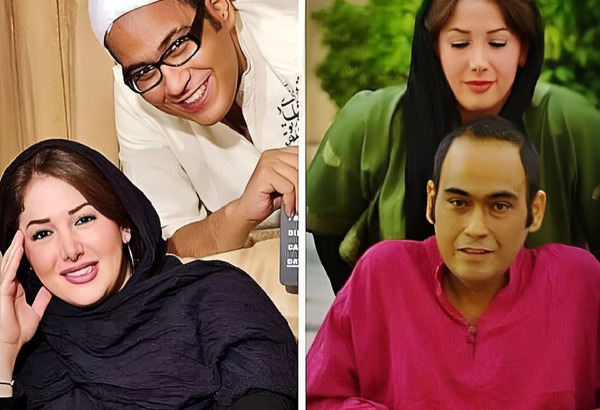 عکس غزل بدیعی همسر داوود نژاد