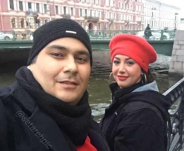 عکس غزل بدیعی همسر داوود نژاد