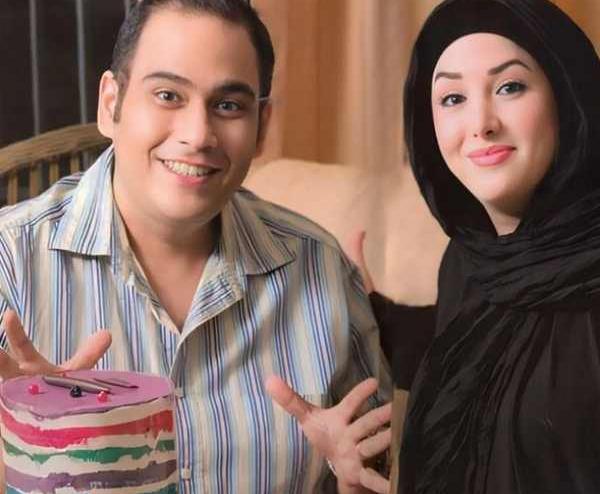 عکس غزل بدیعی در مراسم خاکسپاری همسرش