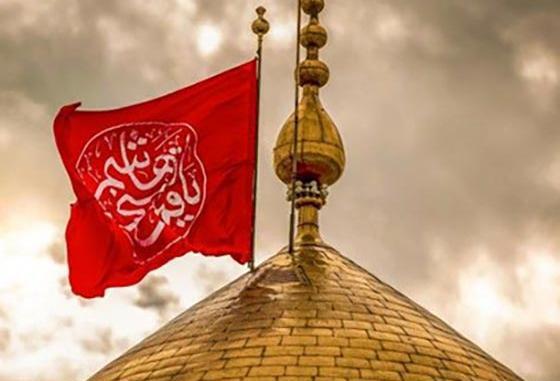 عکس نوشته شهادت حضرت عباس ع