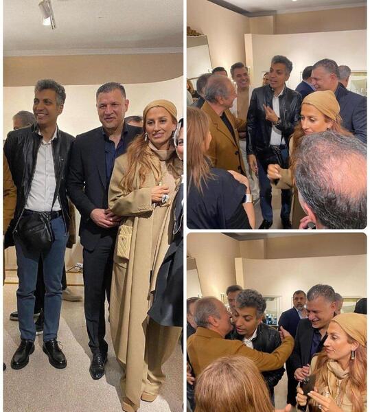 علی دایی عکس نوشته