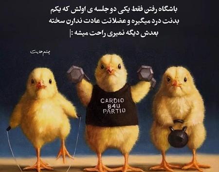 عکس نوشته طنز بازیگران ایرانی
