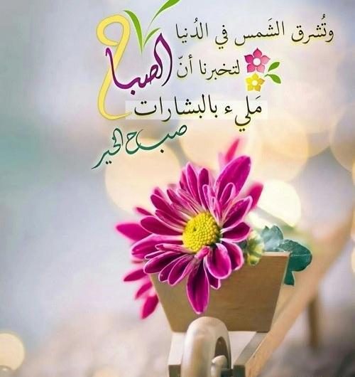 عکس نوشته ی صباح الخیر