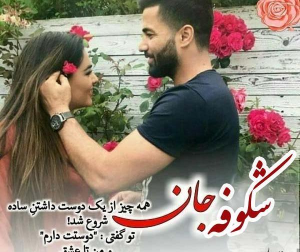 عکس نوشته به اسم شکوفه