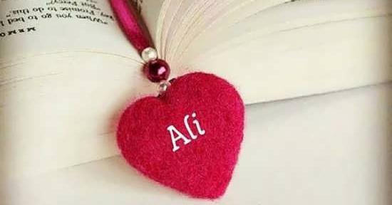 عکس نوشته زیبا اسم علی